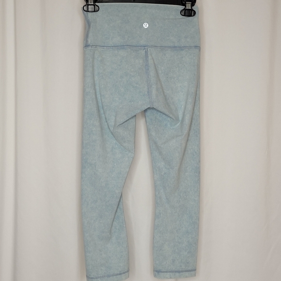 Lululemon Wunder Under HR crop 21" FLux Designed For Yoga Pants - Size 4 - Picture 7 of 11